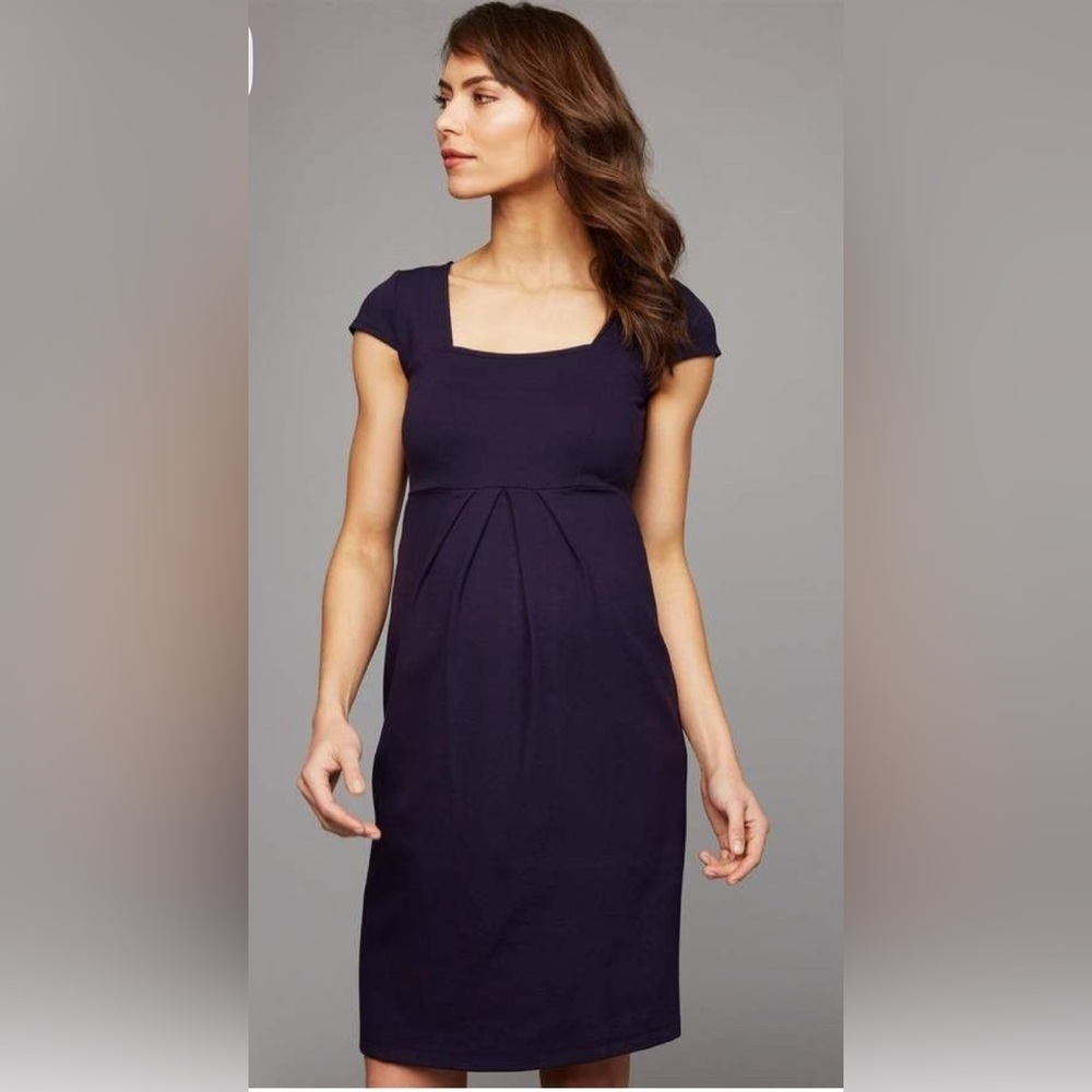 Isabella Oliver Farah Ponte Maternity Dress size 3 - Picture 2 of 5